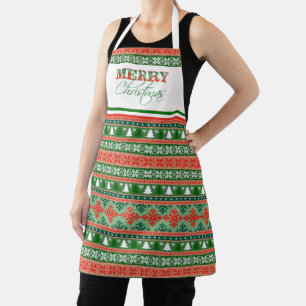Ugly kerstkeuken   Fun Holiday Apron Schort