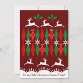 Ugly kerstkeuken kaart (Voorkant)