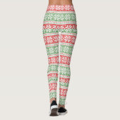 Ugly kerstkeuken leggings (Achterkant)