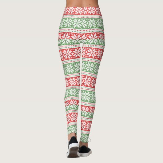 Ugly kerstkeuken leggings (Achterkant)