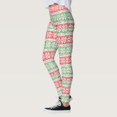 Ugly kerstkeuken leggings (Links)
