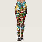 Ugly kerstkeuken leggings (Achterkant)