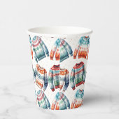 Ugly kerstkeuken papieren bekers (Rechts)