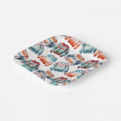 Ugly kerstkeuken papieren bordje (Gebogen)