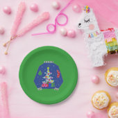 Ugly kerstkeuken papieren bordje (Feest)