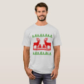 Ugly kerstkeuken t-shirt (Voorkant volledig)