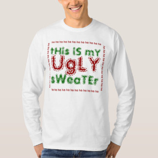 Ugly kerstkeuken t-shirt