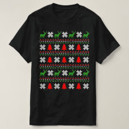 Ugly kerstkeuken t-shirt