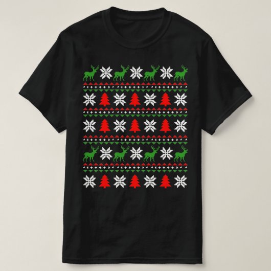 Ugly kerstkeuken t-shirt (Design voorkant)