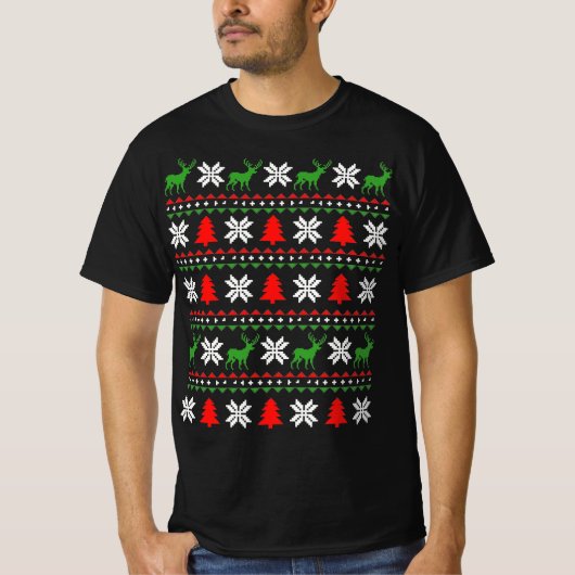 Ugly kerstkeuken t-shirt (Voorkant)