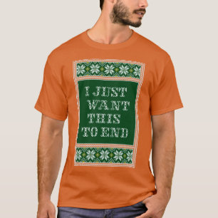 Ugly kerstkeuken t-shirt