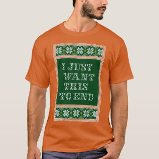 Ugly kerstkeuken t-shirt