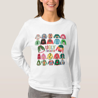Ugly kerstkeuken t-shirt