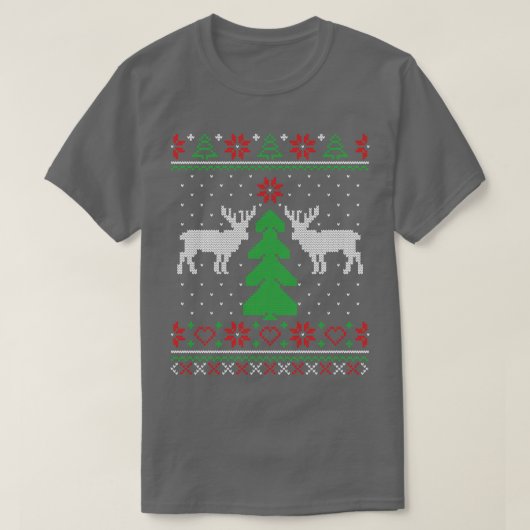 Ugly kerstkeuken t-shirt (Design voorkant)