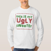 Ugly kerstkeuken t-shirt (Voorkant)
