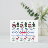 Ugly kerstkeuken Thunder_Cove Briefkaart (Staand voorkant)