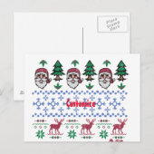 Ugly kerstkeuken Thunder_Cove Briefkaart (Voorkant / Achterkant)