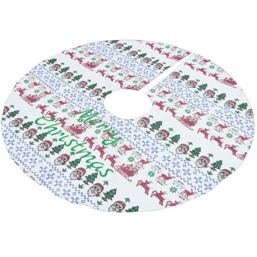 Ugly kerstkeuken Thunder_Cove Kerstboom Rok (Gekanteld)