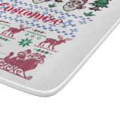 Ugly kerstkeuken Thunder_Cove Snijplank (Hoek)