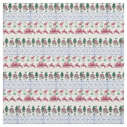 Ugly kerstkeuken Thunder_Cove Stof (Swatch)
