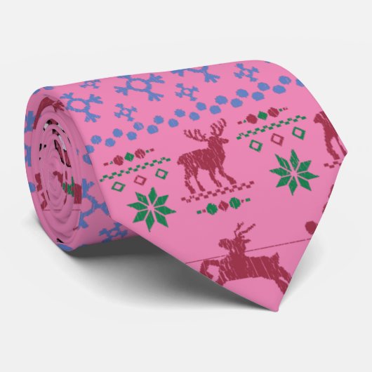 Ugly kerstkeuken Thunder_Cove Stropdas (Opgerold)