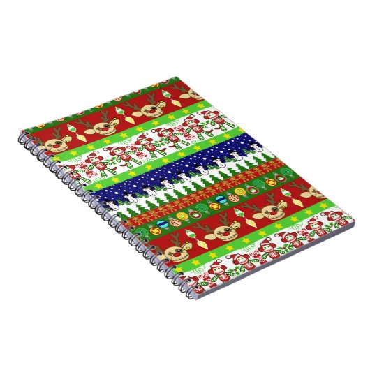 Ugly kerstkeukenboekje notitieboek (Rechterzijde)