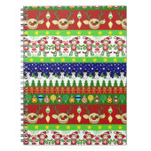 Ugly kerstkeukenboekje notitieboek (Voorkant)