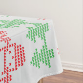 Ugly kerstkeukenpatroon tafelkleed (Voorbeeld)