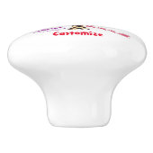 Ugly Kerstmis Random Mishmash Thunder_Cove Keramische Knop (Zijkant)