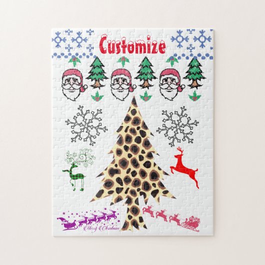 Ugly Kerstmis Random Mishmash Thunder_Cove Legpuzzel (Verticaal)