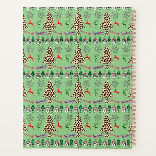 Ugly Kerstmis Random Mishmash Thunder_Cove Planner (Achterkant)