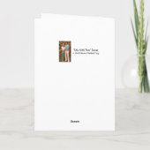 Ugly Kerstmis Shirt Feestdagen Kaart (Achterkant)