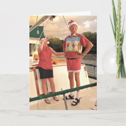 Ugly Kerstmis Shirt Feestdagen Kaart (Voorkant)