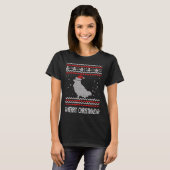 Ugly Kerstpommern T-shirt (Voorkant volledig)