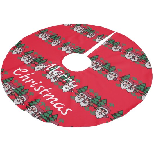 Ugly kerststijl kerstman en bomen Thunder_Cove Kerstboom Rok (Gekanteld)