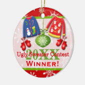 Ugly KerstSweater Contest Winner Ornament 4 (Links)