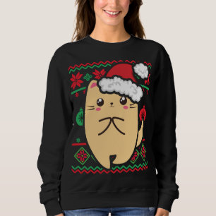 Ugly KerstSweater Cute Kawaii Anime Chibi Shy Trui