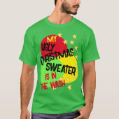 Ugly KerstSweater Funny T-Shirt (Voorkant)
