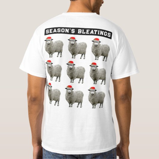 Ugly KerstSweater Idea T-shirt (Achterkant)