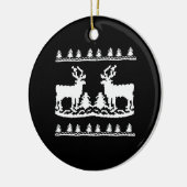 Ugly KerstSweater - Keramisch Ornament (Links)