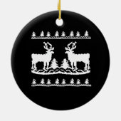 Ugly KerstSweater - Keramisch Ornament (Achterkant)