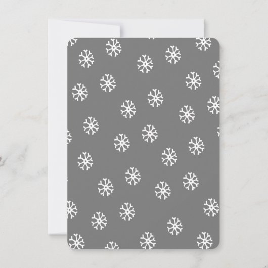 Ugly KerstSweater Pajama Party Kaart (Achterkant)