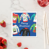 Ugly KerstSweater Party Servet (Insitu)