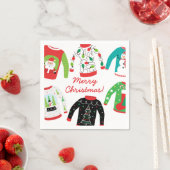 Ugly KerstSweater Party Servet (Insitu)