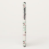 Ugly KerstSweater Pattern Holiday Case-Mate iPhone Case (Achterkant/links)