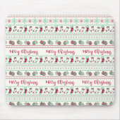 Ugly KerstSweater Pattern Holiday Muismat (Voorkant)