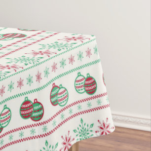 Ugly KerstSweater Pattern Holiday Tafelkleed