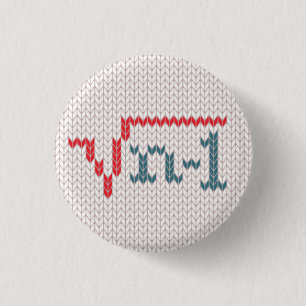Ugly KerstSweater Stats Joke Button