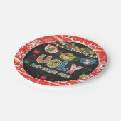 Ugly Mask Holiday Party Bord (Gekanteld)