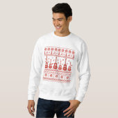 Ugly Merry Christmas sweater akoestische gitaar (Voorkant volledig)